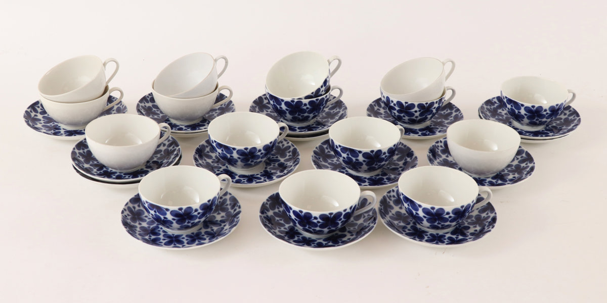 Teservisdelar, "Mon Amie", Marianne Westman för Rörstrand