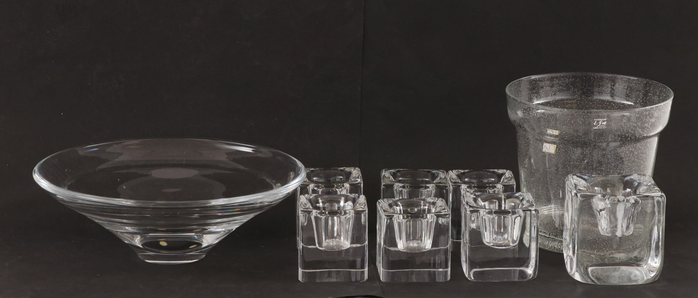 Glas och kristall 9 delar