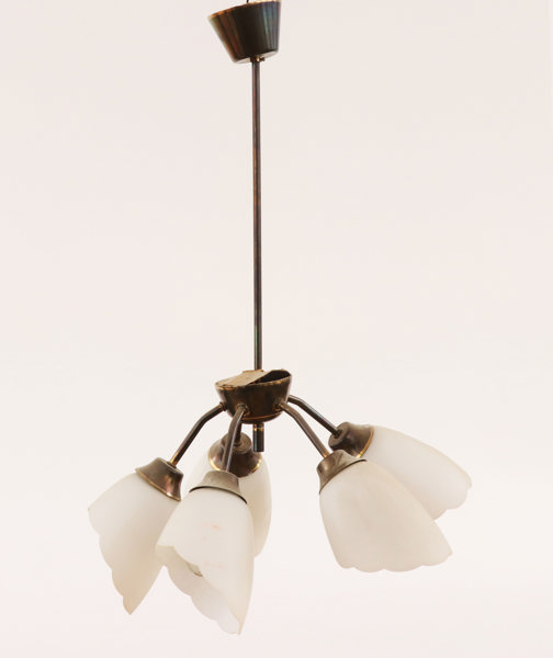 Taklampa, omkring 1900-talets mitt