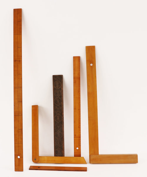 Mätinstrument 6 delar, 18/1900-tal