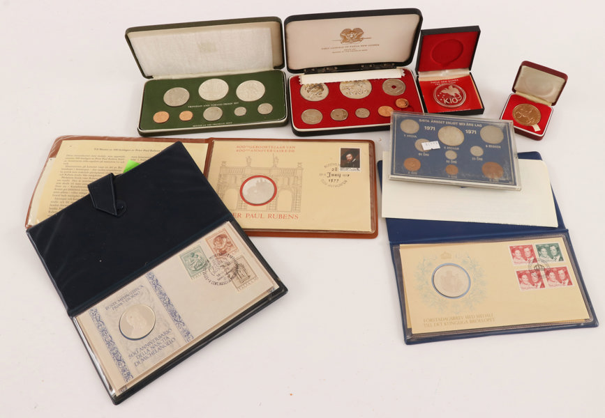 Parti mynt och medaljer