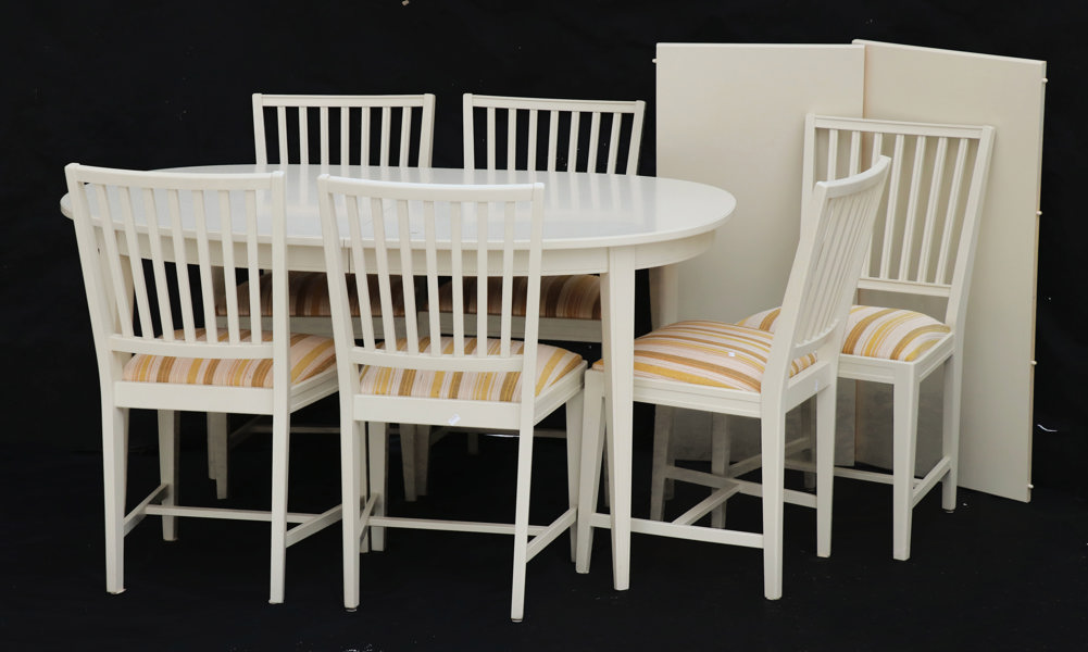 Matsalsmöbel 7 delar, 1900-talets andra hälft