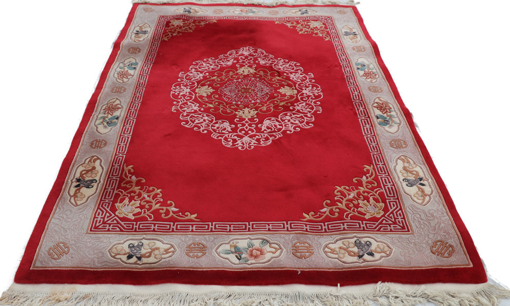 Handknuten matta, Kina