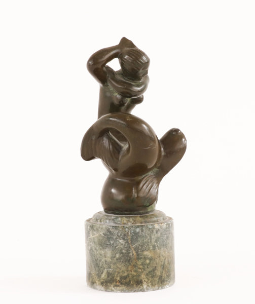 Skulptur i brons, Just Andersen, 1900-talets första hälft