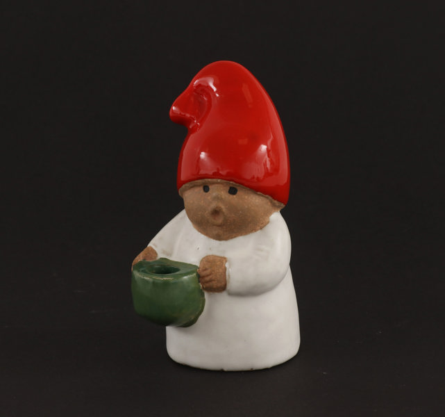 Figurin/ljusstake, "Advent", Lisa Larson för Gustavsberg