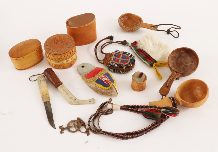 Parti samiska föremål, m.m.