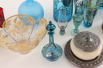 Parti glasföremål, m.m.