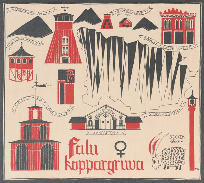 Textilt handtryck, Marianne Westman