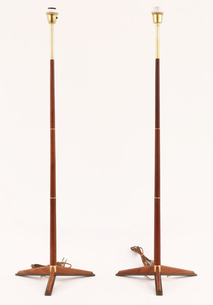 Golvlampor ett par, 1950/60-tal