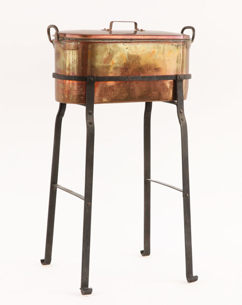 Kärl på benställning, 18/1900-tal