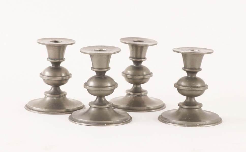 Ljusstakar 4st, "Saturnus", Edvin Ollers