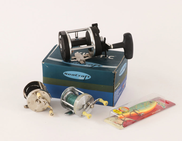 Fiskerullar 3st samt drag