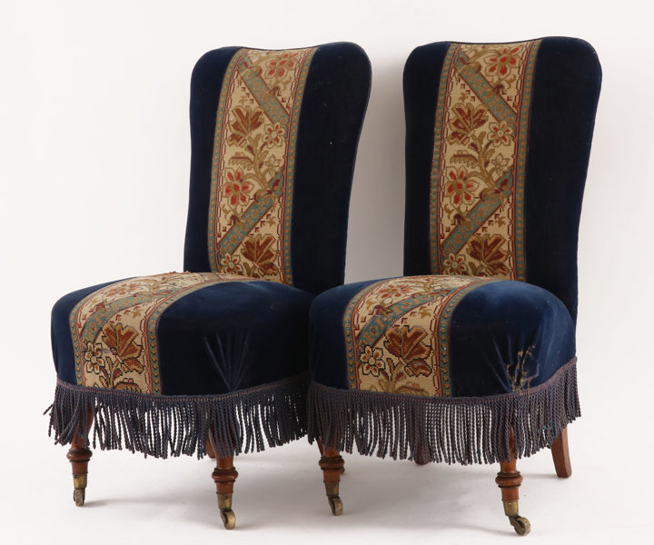 Fåtöljer ett par, 1800-talets slut