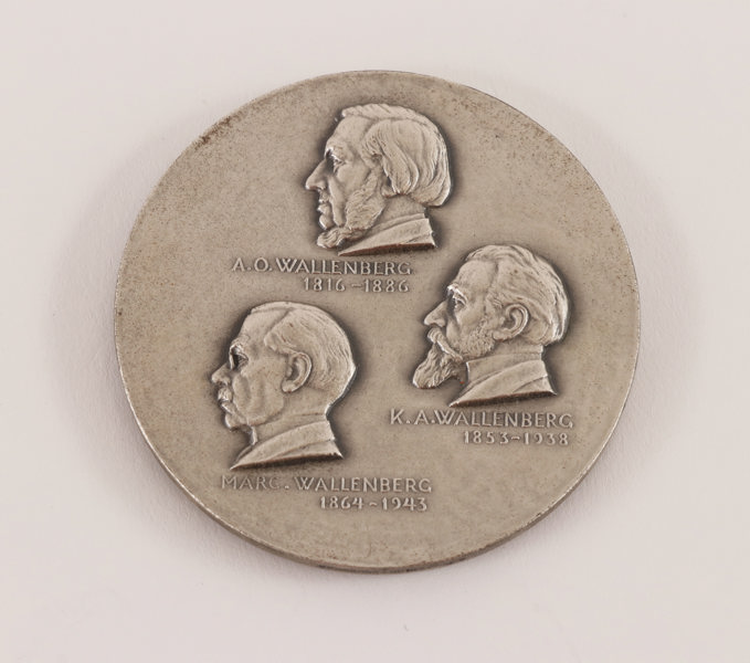 Medalj i silver, "SEB", Sporrong