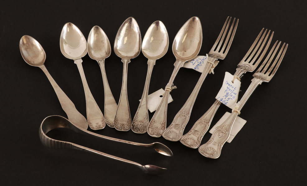 Silver 10 delar, 1800-tal