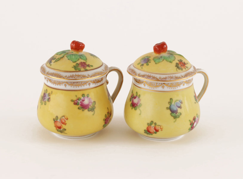 Krämkoppar 2st, Dresden, Tyskland, 1800-tal