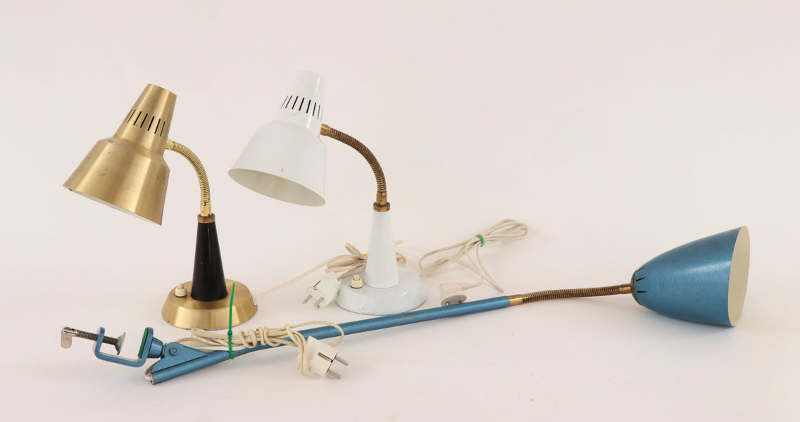 Belysning 3 delar, 1900-talets andra hälft