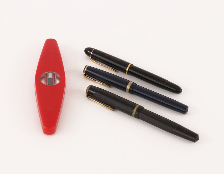 Reservoarpennor 4st, med spets av 14k