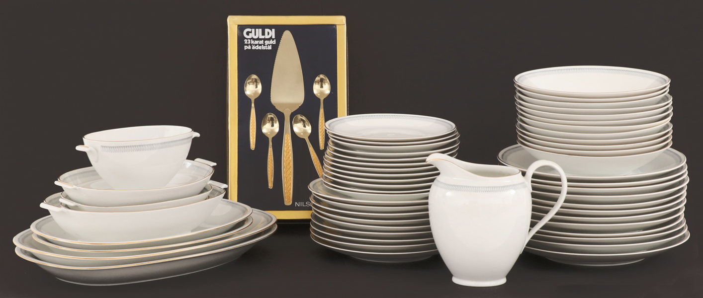 Matservis, Rörstrand, 1950-tal