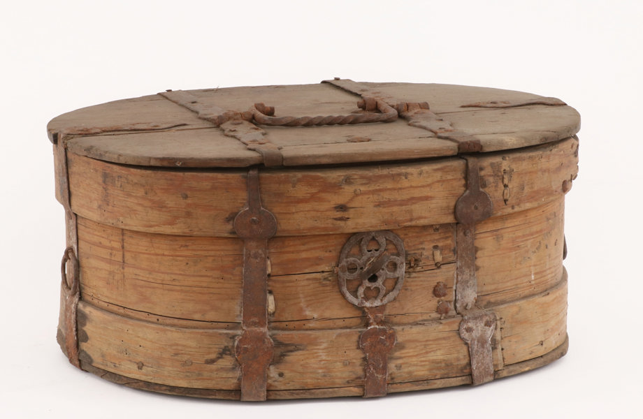 Färdskrin, allmoge, 17/1800-tal