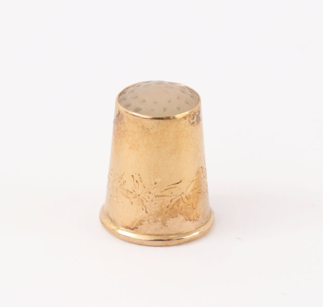 Fingerborg i 18k, Gustaf Dahlgren & co, Malmö