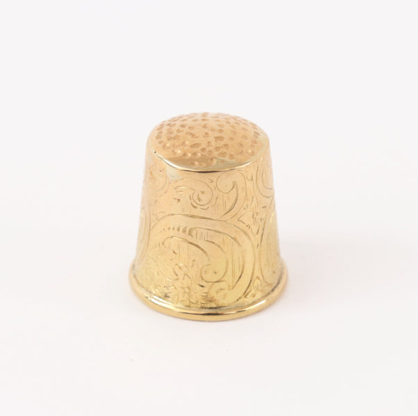 Fingerborg i 18k, 1876