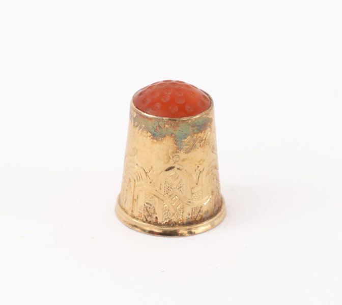 Fingerborg i 18k, 1871