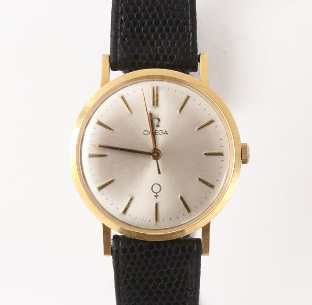 Herrarmbandsur, Omega, 18k