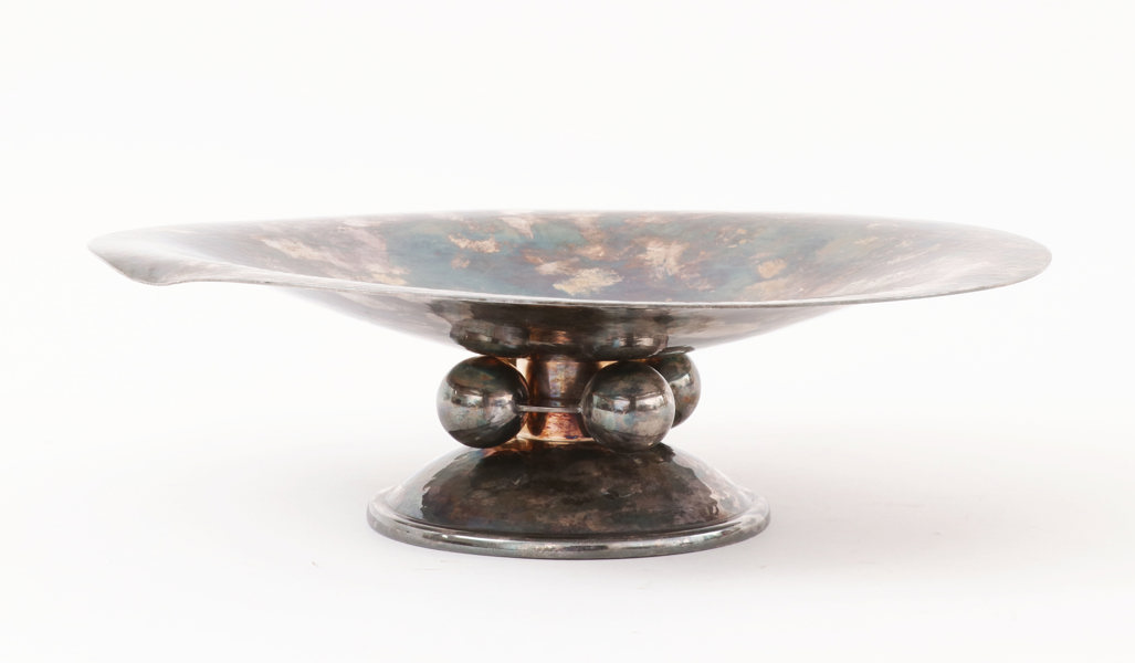 Skål på fot, Christofle, Frankrike, 1900-talets första hälft