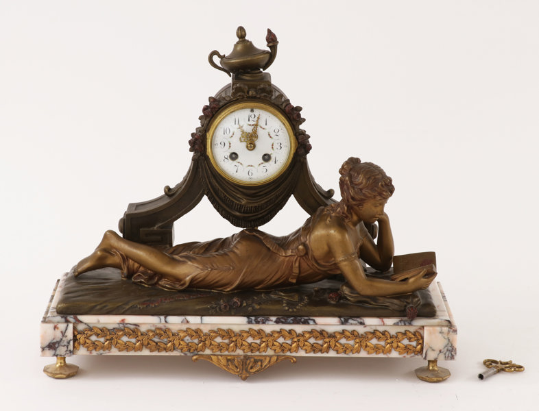 Bordspendyl, Louis XVI stil, omkring år 1900