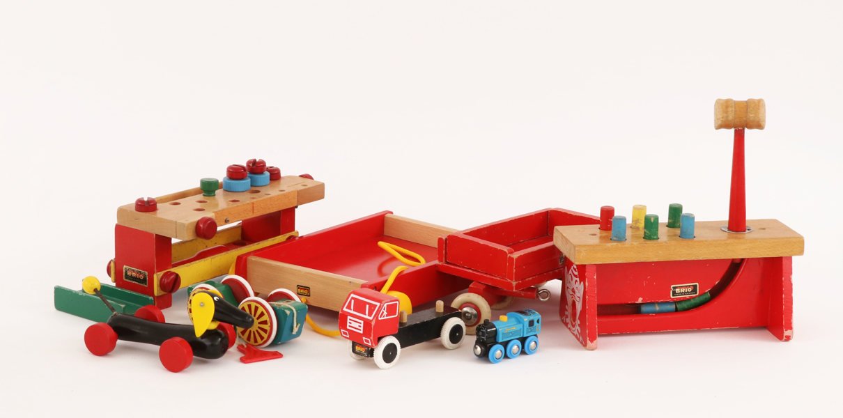 Parti träleksaker, BRIO