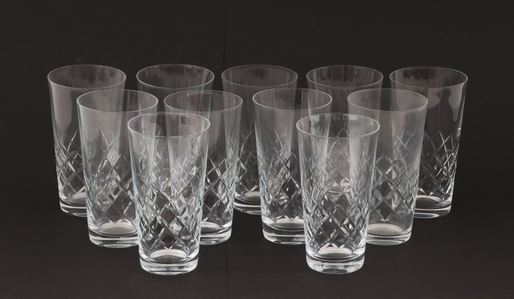 Grogglas 11st, "Karolina", Gunnar Cyrén för Orrefors