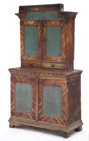 Skåp, allmoge, 1700-tal