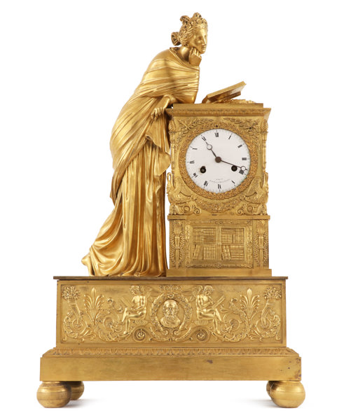 Bordspendyl, empire, Jean-Joseph Robin (1781-1856), Frankrike, 1800-talets början