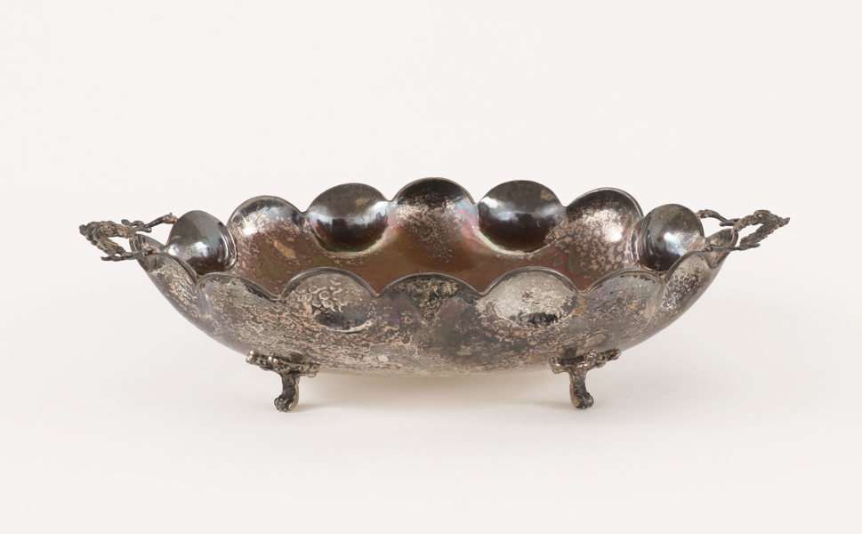 Jardiniere i sterlingsilver, rokokostil, 1900-tal