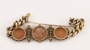 Armband, troligen förgyllt silver