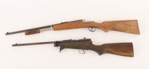 Äldre luft-/fjädergevär 2st, bl.a. Crossman