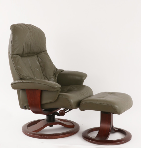 Fåtölj med fotpall, 19/2000-tal