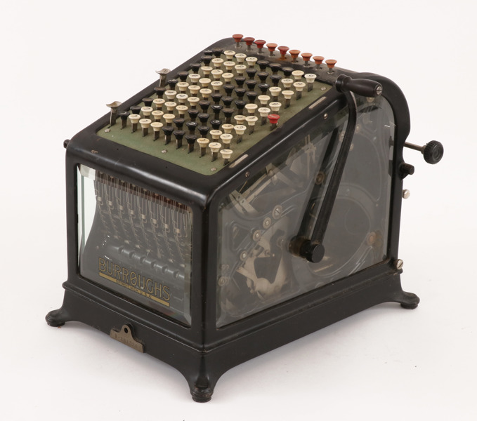 Räknemaskin, Burroughs, USA, 1900-talets början