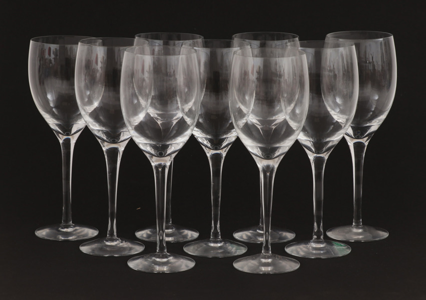 Vinglas 9st, Orrefors