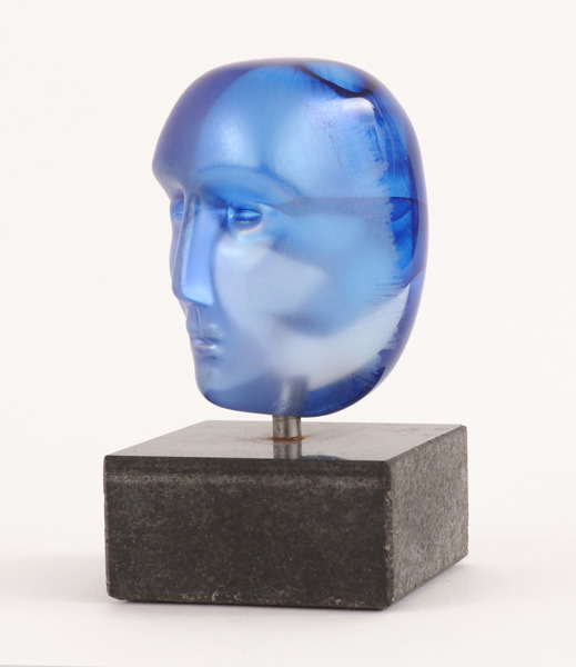 Skulptur, "Brains", Bertil Vallien för Kosta Boda