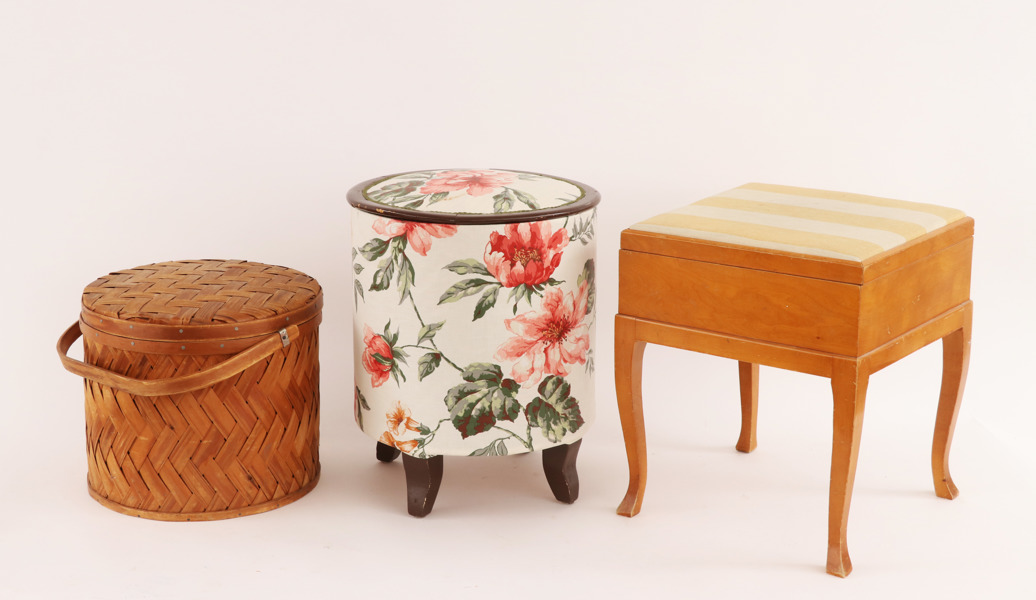 Sypallar 3 delar, omkring 1900-talets mitt/första hälft