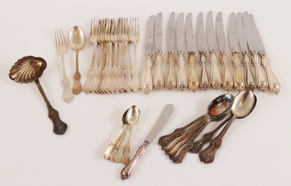 Bestickservisdelar, "Olga", GAB, Stockholm