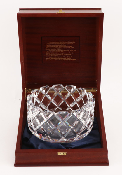 Skål, "Sofiero", Gunnar Cyrén för Orrefors