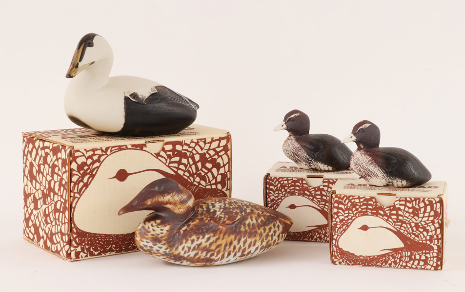 Figuriner 4st, "Arkipelag", Paul Hoff för Gustavsberg