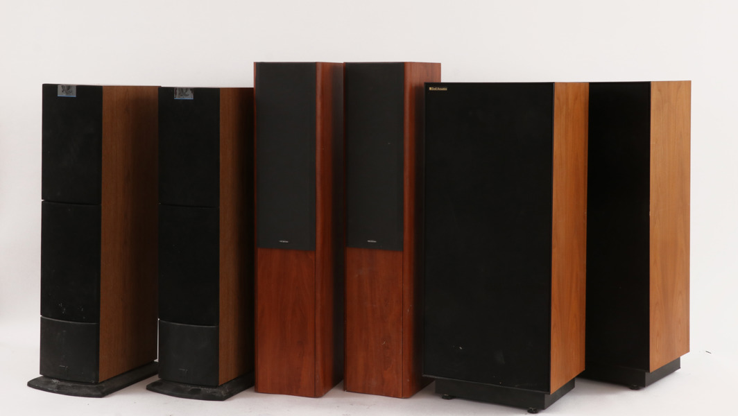 Golvhögtalare 3 par