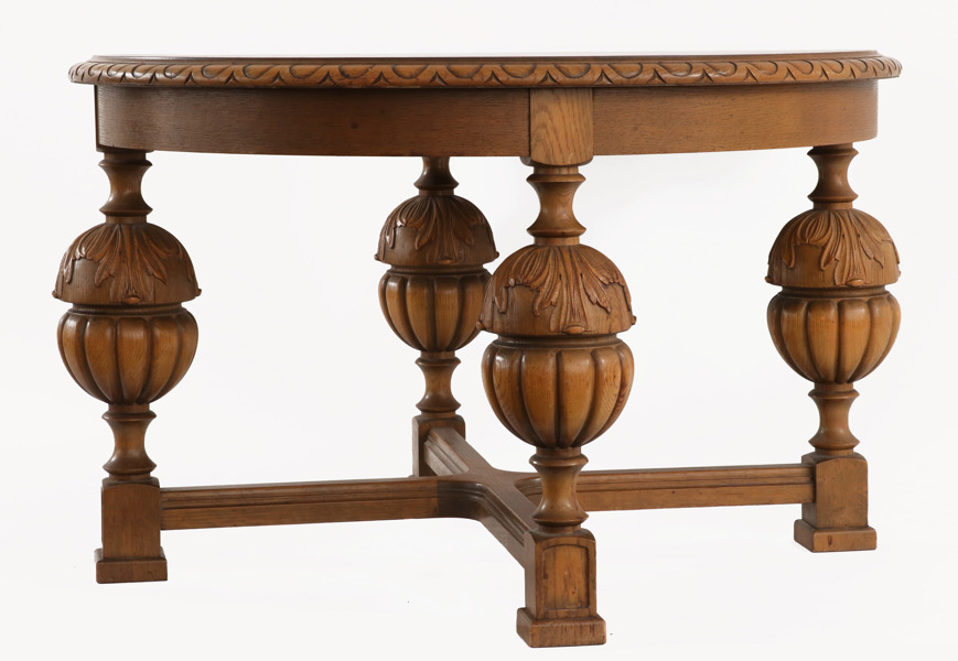 Salongsbord, 1900-talets första hälft