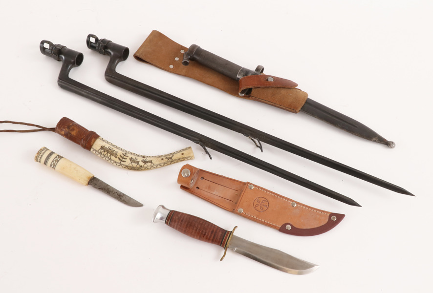 Bajonetter och knivar 5 delar