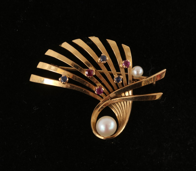 Brosch i 18k, Stigbert