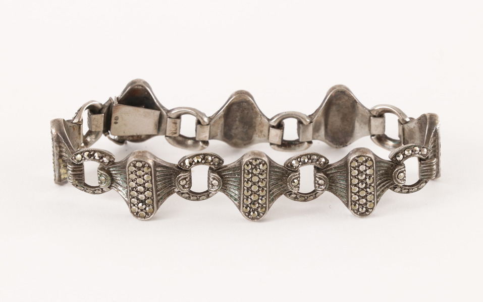 Armband i silver, 1900-talets första hälft